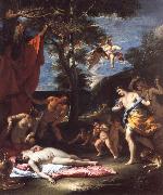 RICCI, Sebastiano Bacchus and Ariadne oil on canvas